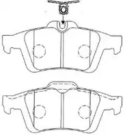 Комплект тормозных колодок, дисковый тормоз AISIN купить